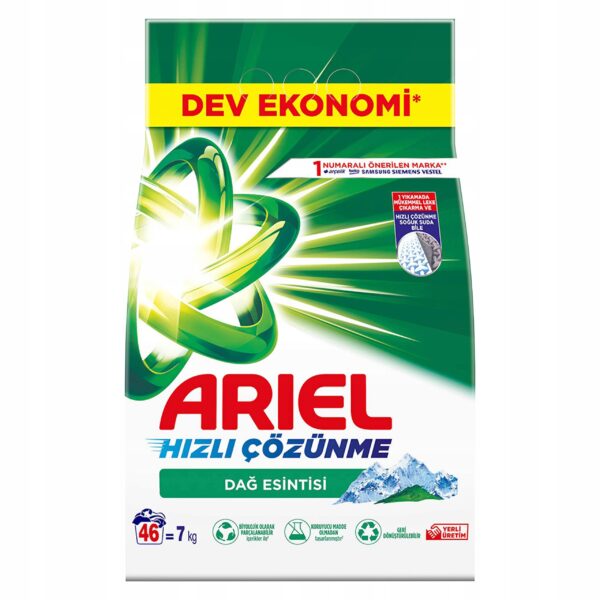 ARIEL - ORYGINALNY proszek do prania BIAŁYCH tkanin 7 kg! EKONOMICZNY