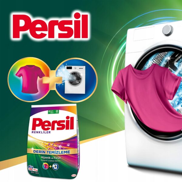 Proszek PERSIL do prania KOLORÓW 5 Kg i PERSIL Żel- płyn do prania BIAŁEGO - obrazek 4